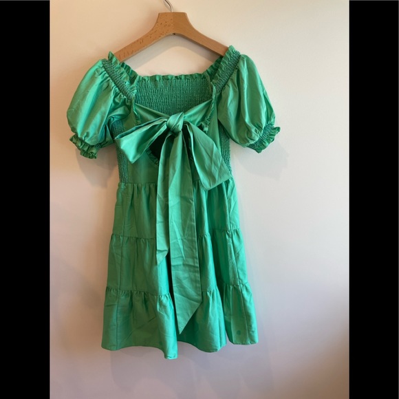 Alice+Olivia green mini Dress - Picture 3 of 5